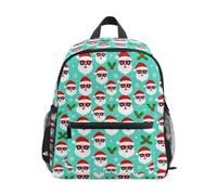 Caihoyu Mochila infantil de 3 a 8 años, con múltiples bolsillos, S Sonnenbrille Weihnachten