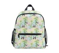 Caihoyu Mochila para niños pequeños repelente al agua S Pandas Natural Stem