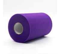 CaiiBtntgb 91m x 15 cm! Rollo de Tul con Carrete de Tela para scrafts, Decoraciones, tutú, Bodas, Disfraces, Faldas, Fiestas, Regalo, Arco, Baby Shower, (Fucsia Profundo)