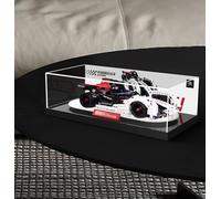 Caikbms Caja Exhibición Acrílico Compatible Auto Carreras Fórmula 1 Le-Go 42137. Caja Exhibición Acrílico Transparente Prueba Polvo Ensamblar, Juguetes Coleccionables (Modelo No Incluido) B,3mm