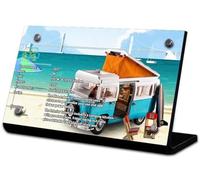 Caikbms Vitrina Acrílica Compatible con Autobús Camping Le-Go 10279 T2. Vitrina Prueba Polvo para Modelos Coleccionables (Solo Vitrina). A,5mm