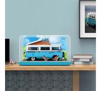 Caikbms Vitrina Acrílica Compatible con Autobús Camping Le-Go 10279 T2. Vitrina Prueba Polvo para Modelos Coleccionables (Solo Vitrina). C,3mm