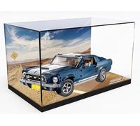 Caikbms Vitrina Acrílica Compatible con El Modelo Le-Go 10265, con Cubierta Antipolvo Transparente Y Luminosa (Solo Vitrina Fondo). B