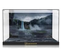 Caikbms Vitrina Acrílica Compatible con El Modelo Todoterreno Le-Go 42110, con Cubierta Antipolvo Transparente Y Luminosa (Solo Vitrina Fondo). B