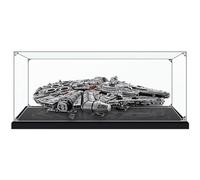 Caikbms Vitrina Acrílica Compatible con L-Ego 75192 Millennium Falcon, Vitrina Prueba Polvo para Modelos Coleccionables (Solo Vitrina) A,2mm