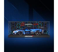 Caikbms Vitrina Acrílica Compatible con Le-Go 42123 GTR Racing, Caja Protectora Prueba Polvo para 42123 (Modelo No Incluido) C,3mm