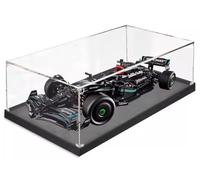 Vitrina Acrílica Compatible con Lego 42171 F1 Racing Car, Caja Modelo Acrílica Cubierta Antipolvo Transparente (Sin Modelo) B,3mm