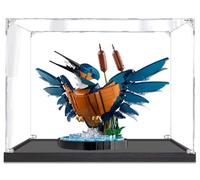Caikbms Vitrina Compatible con Le-Go 10331 Kingfisher, Vitrina Acrílico para Juego Construcción (Modelo No Incluido) B,2mm