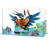 Caikbms Vitrina Compatible con Le-Go 10331 Kingfisher, Vitrina Acrílico para Juego Construcción (Modelo No Incluido) D,3mm