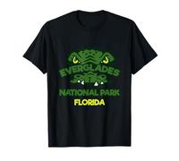 Caimán en Florida Swamp Everglades National Park Travel Camiseta