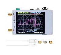 CAINV Vector Network Analyzer 50kHz-900MHz Pantalla Digital Tocando la Pantalla Corta MF HF VHF UHF Analizador de Antena Ondas estacionarias Comprobador de Red LAN Interna