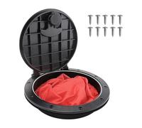 CAIONPLE Kit de 6 placas para kayak con bolsa de almacenamiento para kayak, , pesca, aparejo, color negro