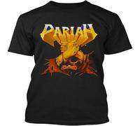 CAIQI Pariah The Kindred UK Thrash Music Graphic Retro Vintage Logo T Shirt Black M