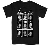 CAIQI Rare Louis Tomlinson Signature Shirt Short Sleeve Men T Shirt Black XXL