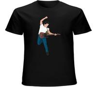 CAIQI salvare Bruce and The Springsteen 1 Men's Basic Short Sleeve T Shirt Black S