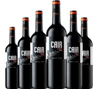 Cair Cuvee es un vino tinto joven con crianza en roble que combina Tempranillo y Merlot para ofrecer un sabor equilibrado, fresco y con cuerpo.| 6 botellas