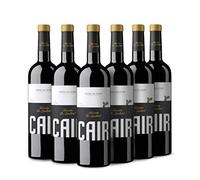 Cair Selección - Vino Tinto con D.O. Ribera del Duero - Variedad Tempranillo y Merlot - Notas Florales y Frutales - Barricas de Roble Francés y Americano - Incluye Estuche Cartón - 6 Botellas de 75 cl