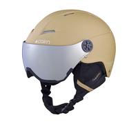 Cairn - Cascos esquís hombre - Android Visor Mat Linen - Talla 57-58 cm - Beige Beige 57-58 cm
