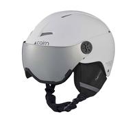 Cairn - Cascos esquís hombre - Android Visor Mat White Gray - Talla 57-58 cm - Gris Gris 57-58 cm