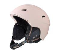 Cairn - Cascos esquís hombre - Electron Mat Nude - Talla 55-56 cm - Rosa Rosa 55-56 cm