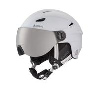 Cairn - Cascos esquís hombre - Electron Visor Blanc Mat - Talla 53-54 cm - Blanco Blanco 53-54 cm