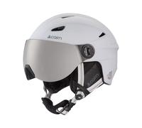 Cairn - Cascos esquís hombre - Electron Visor Blanc Mat - Talla 57-58 cm - Blanco Blanco 57-58 cm