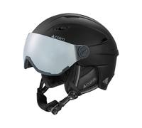 Cairn - Cascos esquís hombre - Electron Visor Mat Black - Talla 61-62 cm - Negro Negro 61-62 cm