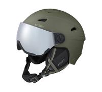 Cairn - Cascos esquís hombre - Electron Visor Mat Khaki - Talla 59-60 cm - Caqui Caqui 59-60 cm