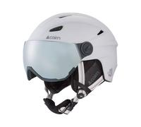 Cairn - Cascos esquís hombre - Electron Visor White - Talla 61-62 cm - Blanco Blanco 61-62 cm