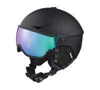 Cairn - Cascos esquís hombre - Rise Visor Pure Mat Black Cameleon - Talla 54-56 cm - Negro Negro 54-56 cm