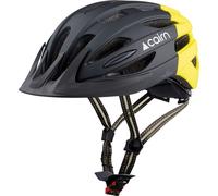 Cairn Fusion, casco de bicicleta, negro/amarillo 55-59cm Mat Black Neon Yellow