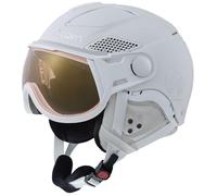 Cairn Helios Evolight NXT, casco de esquí con visera, blanco mate 57-59cm Mat White