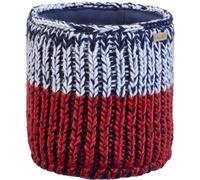 Cairn Justin, calentador de cuello, junior, rojo/azul melange Onesize
