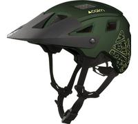 Cairn Magma, casco de bicicleta, verde oscuro 55-58cm Mat Metallic Khaki