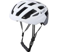 Cairn Prism II, casco de bicicleta, blanco/gris 55-58cm Mat White Pearl