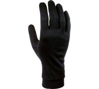 Cairn Silk, guantes interiores, hombre, negro 8 Black