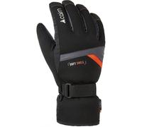 Cairn Styl 2 C-Tex, guantes de esquí, hombre, grafito escarlata 9 Graphite Scralet