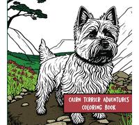 Cairn Terrier Adventures: Coloring Book