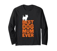 Cairn Terrier - Cool Cute Funny Best Dog Mum Ever Manga Larga