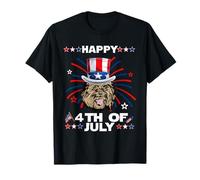 Cairn Terrier Dog Patriotic American 4th of July Dogs Lovers Camiseta