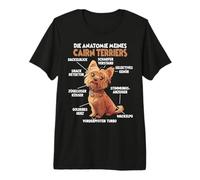 Cairn Terrier Dueño del Perro T Anatomía Terrier Paseo Camiseta Premium