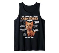 Cairn Terrier Schnauzer Dueño De Perro T Paseando Perros Camiseta sin Mangas