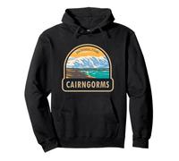 Cairngorms National Park Escocia Vintage Sudadera con Capucha