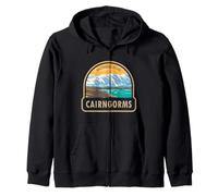 Cairngorms National Park Escocia Vintage Sudadera con Capucha