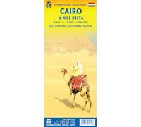 Cairo & Nile Delta: Stadtplan 1:12500