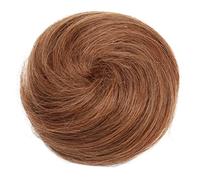 CAISHA 100% Cabello Real Moño Postizo Hepburn Moño Coletero Marrón H311c