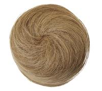 CAISHA 100% Cabello Real Moño Postizo Hepburn Moño Coletero Rubio Miel H311m