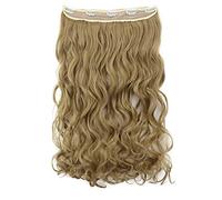 CAISHA 40cm Clip En Extensiones Extensiones De Cabello Postizo Ondulado Rubio Oscuro C60-1