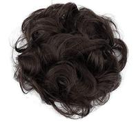 CAISHA Liga Para El Cabello Pedazo De Cabello Voluminoso Updo Postizo Sintético Marrón G4A