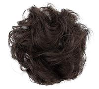 CAISHA Liga Para El Cabello Pedazo De Cabello Voluminoso Updo Postizo Sintético Mezcla Marrón G15A